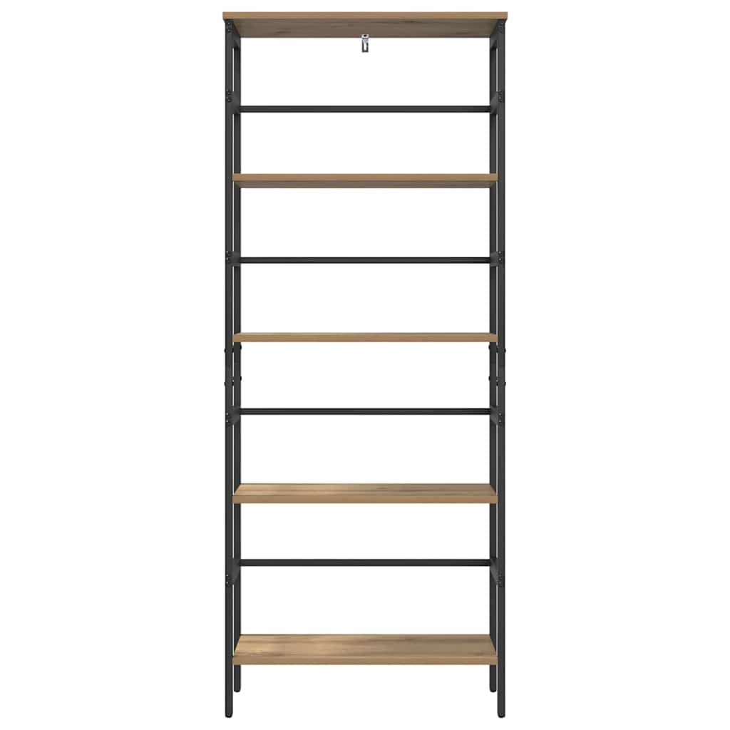 Könyvespolc 4 szintes 60 x 29,5 x 149 cm Szerelt Fa