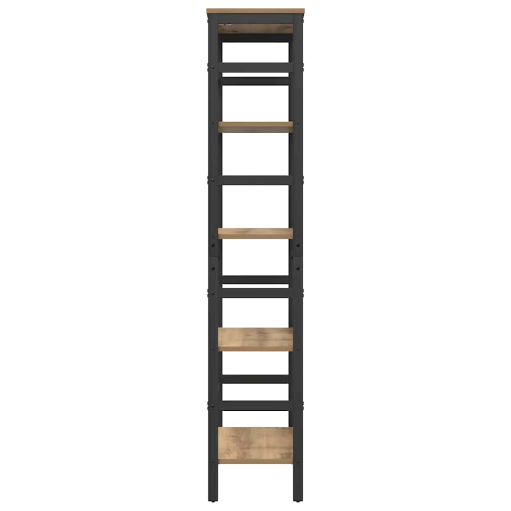 Könyvespolc 4 szintes 60 x 29,5 x 149 cm Szerelt Fa