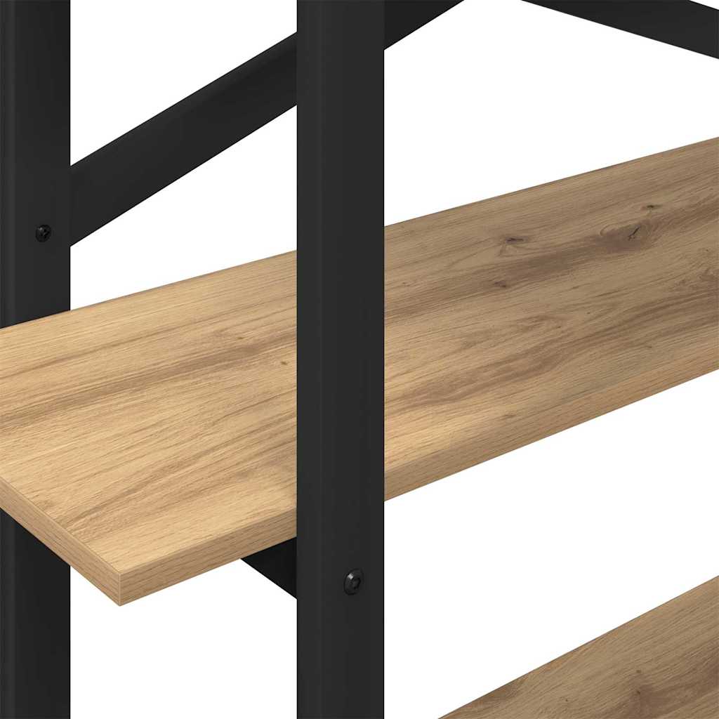 Könyvespolc 3 szintes 100 x 33,5 x 102 cm Szerelt Fa