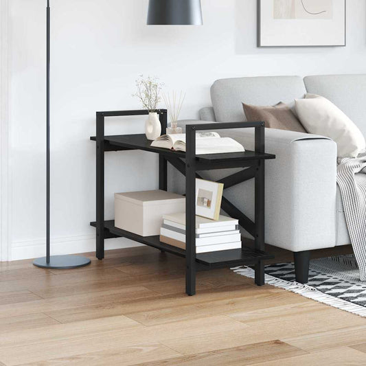 Könyvespolc Fekete tölgy 100 x 33,5 x 64 cm Faanyag