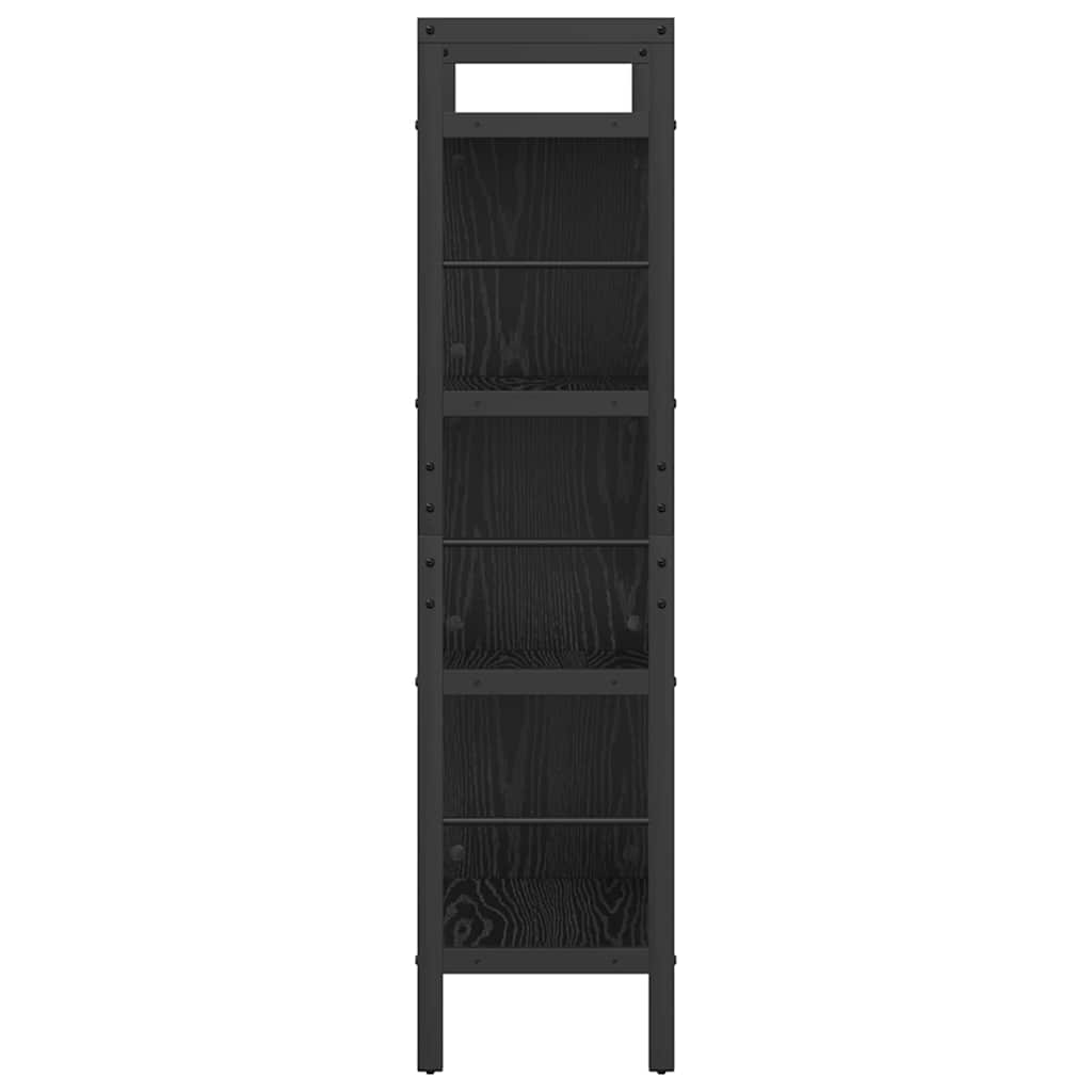 Könyvespolc 7 szintes 75 x 30 x 123,5 cm Szerelt Fa