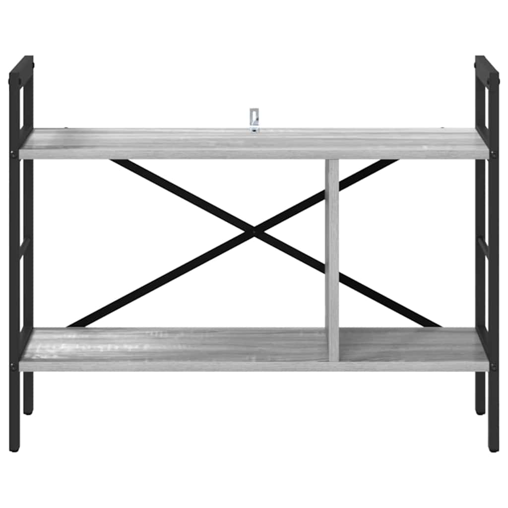 Könyvespolc 3 szintes 75 x 30 x 58,5 cm Szerelt Fa