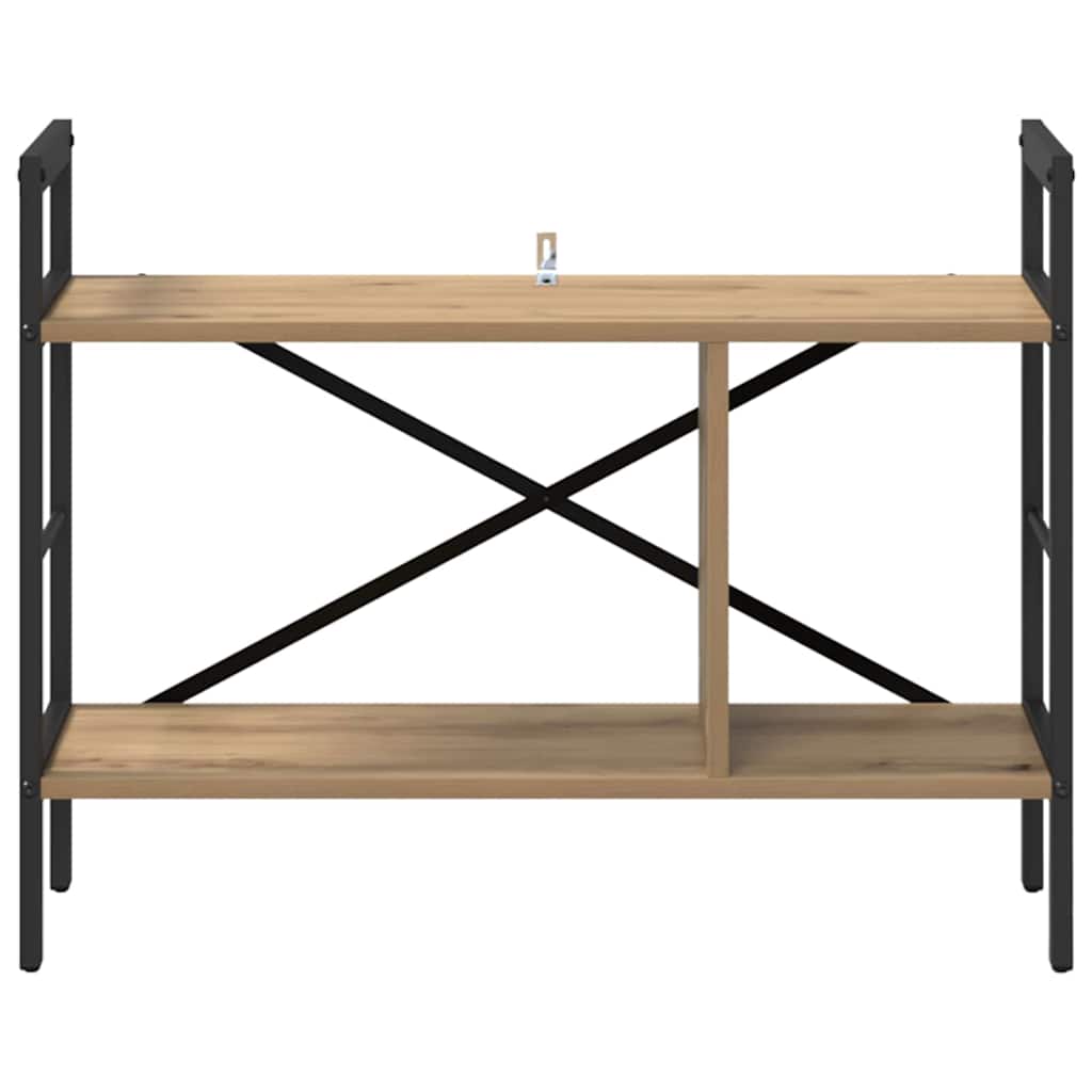 Könyvespolc 3 szintes 75 x 30 x 58,5 cm Szerelt Fa