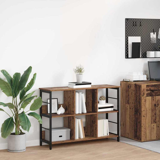 Könyvespolc Öreg fa 102 x 32 x 72,5 cm Faanyag