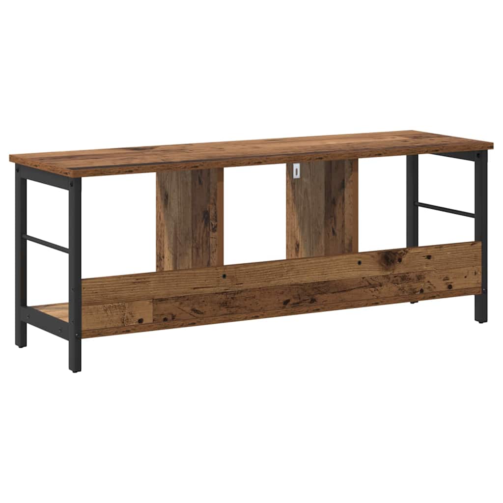 Könyvespolc 3 szintes 102 x 32 x 40,5 cm Szerelt Fa Öreg fa
