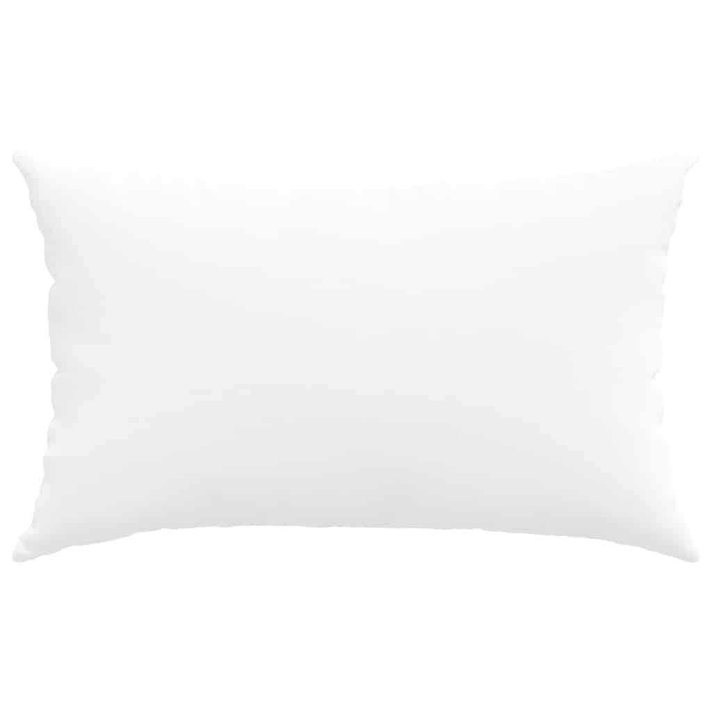 Kanapé párnák 2 pcs Fehér 50 x 30 cm szövet