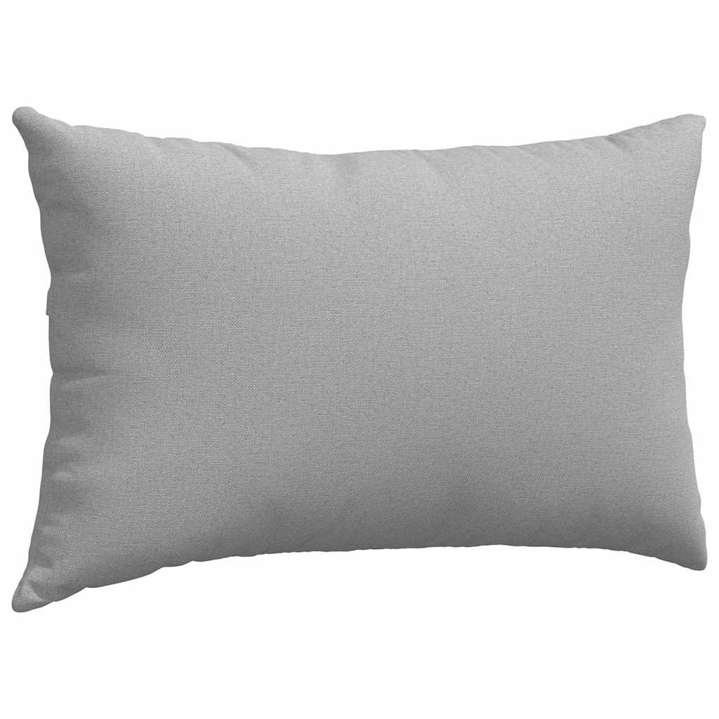 Kanapé párnák 2 pcs Felhőszürke 50 x 30 cm szövet