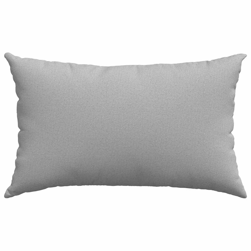 Kanapé párnák 2 pcs Felhőszürke 50 x 30 cm szövet