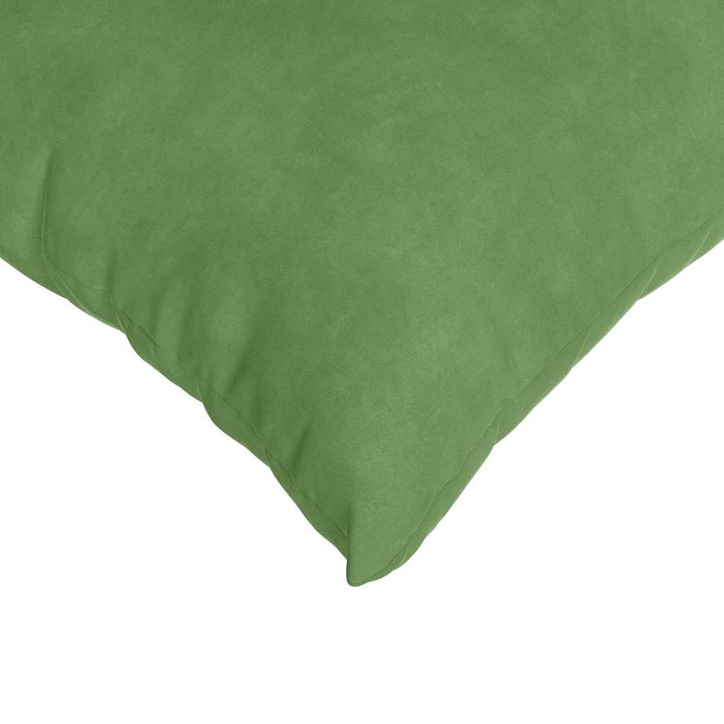 Kanapé párnák 2 pcs Világos zöld 50 x 30 cm Bársonyos szövet