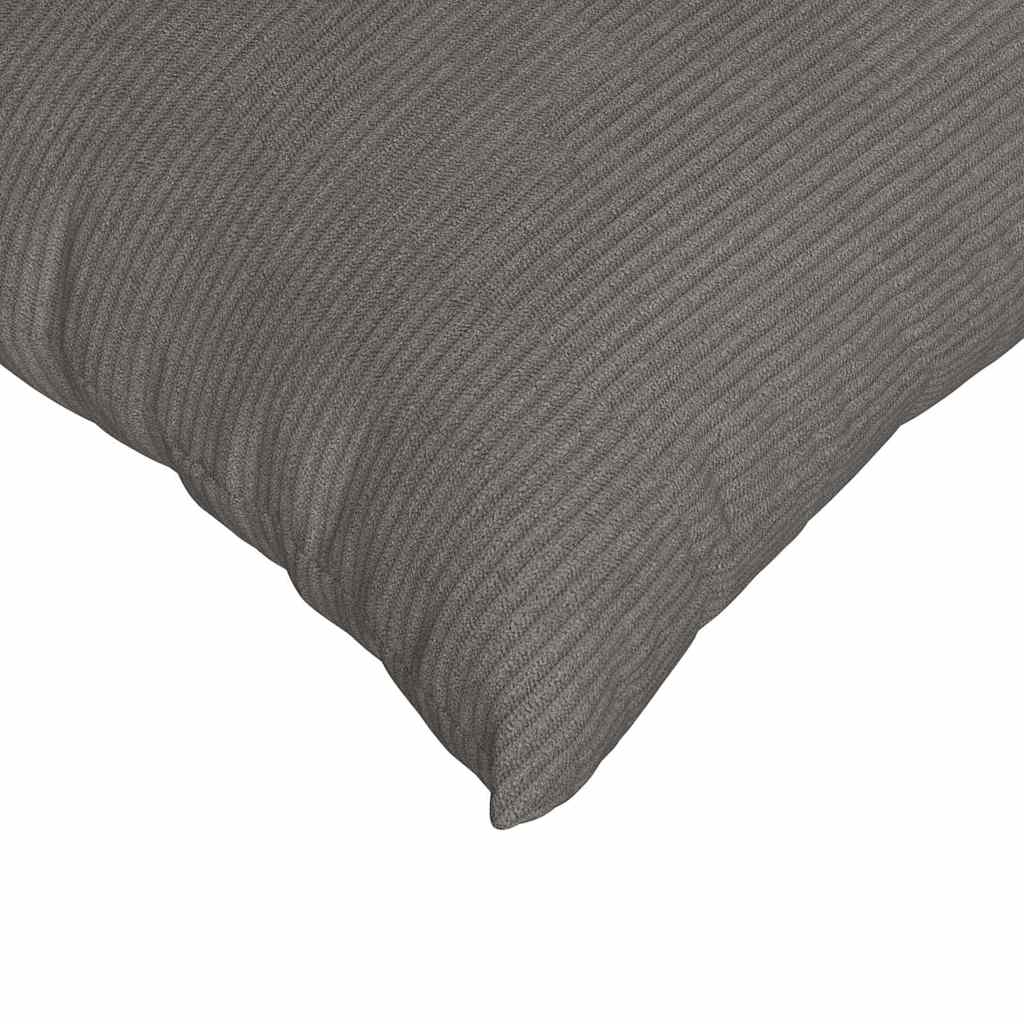 Kanapé párnák 2 pcs Világosszürke 50 x 30 cm Bársonyos szövet