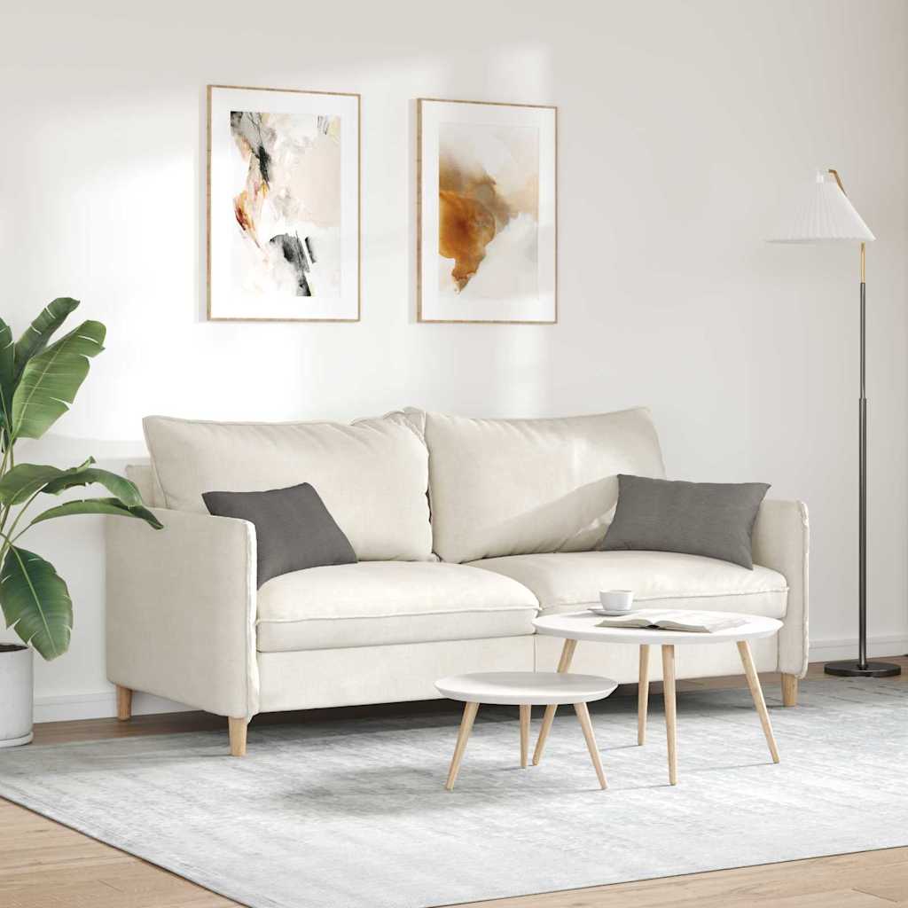 Kanapé párnák 2 pcs Világosszürke 50 x 30 cm Bársonyos szövet