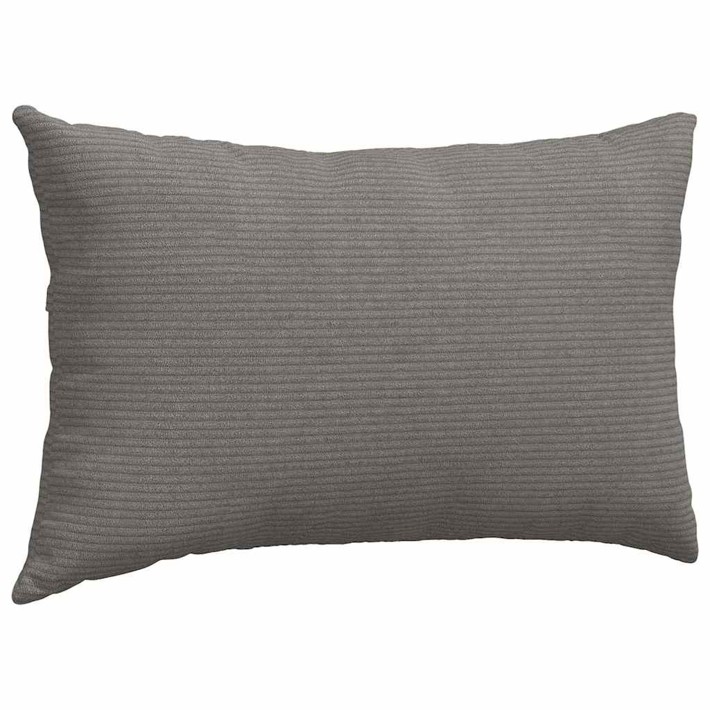 Kanapé párnák 2 pcs Világosszürke 50 x 30 cm Bársonyos szövet