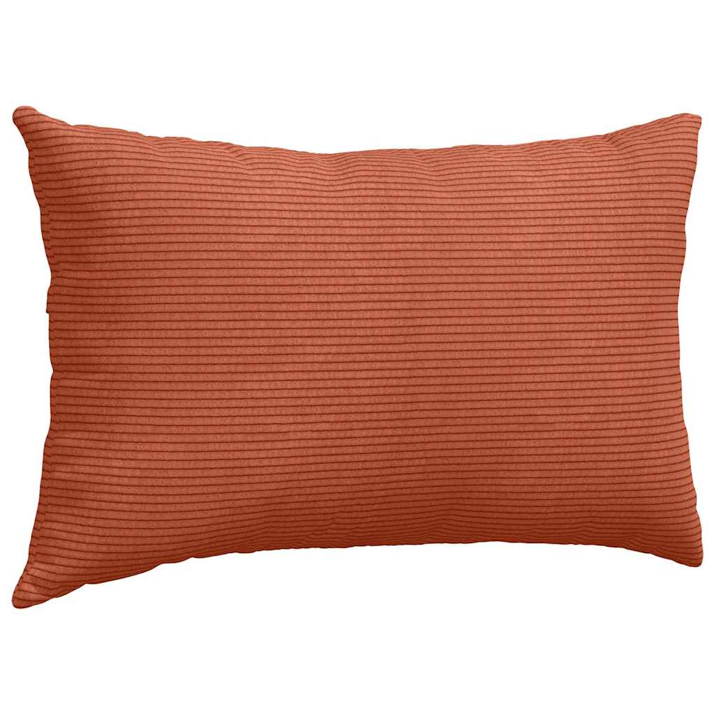 Kanapé párnák 2 pcs Piros Narancs 50 x 30 cm Bársonyos szövet