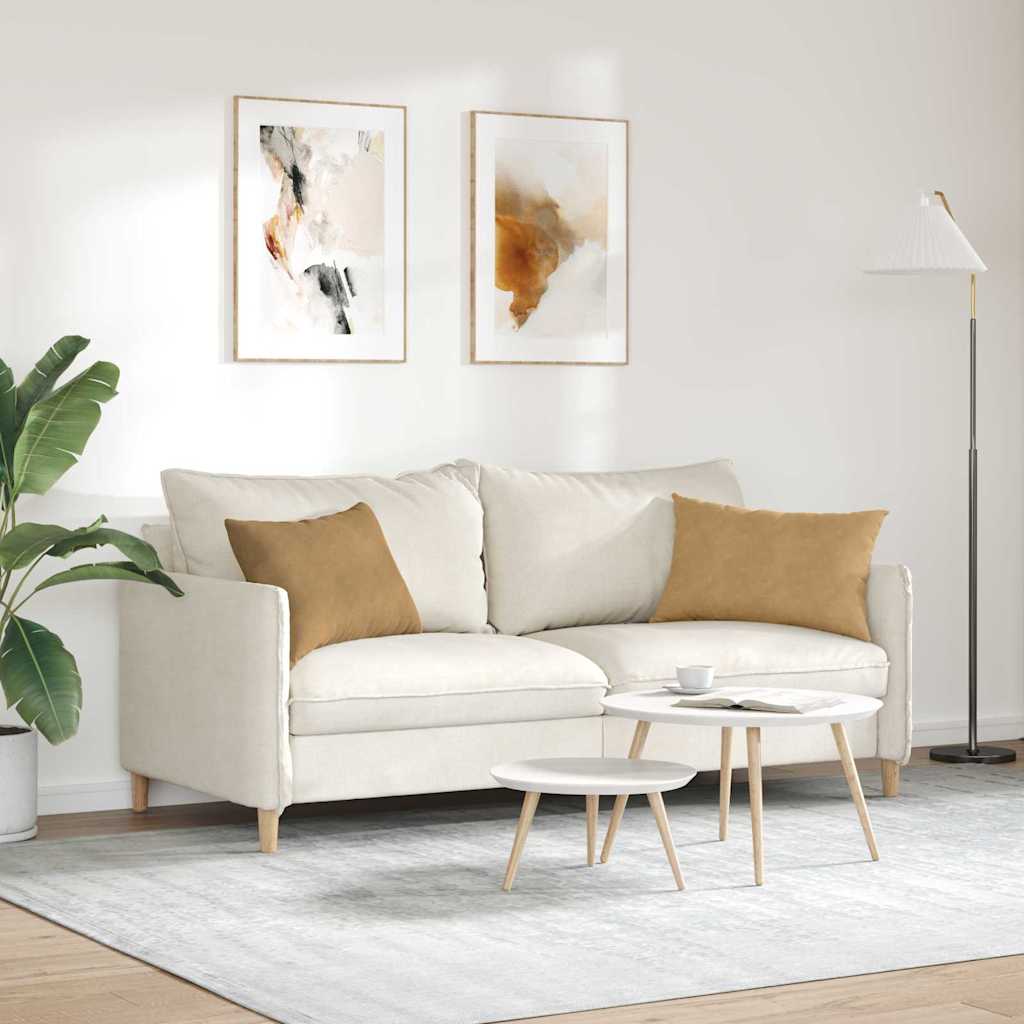 Kanapé párnák 2 pcs Barna 60 x 40 cm Bársonyos szövet