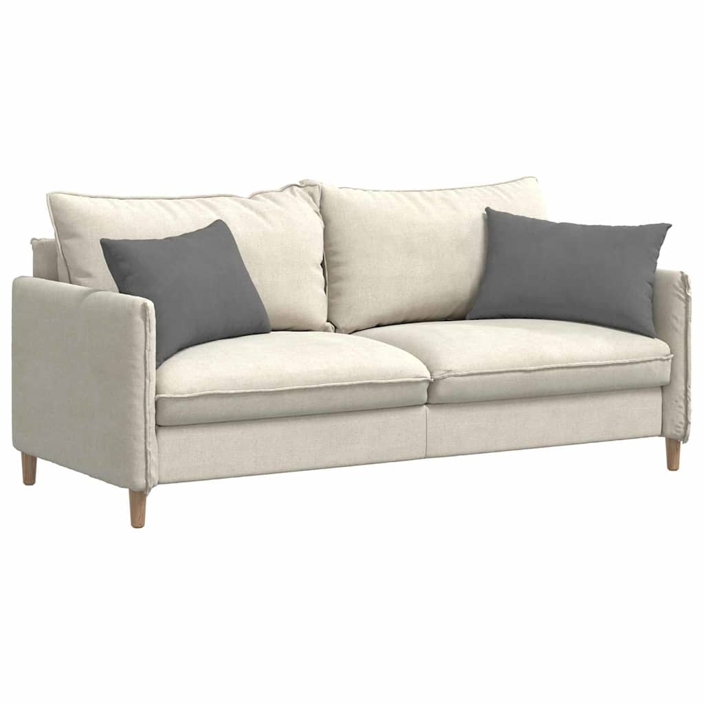 Kanapé párnák 2 pcs Sötétszürke 60 x 40 cm szövet