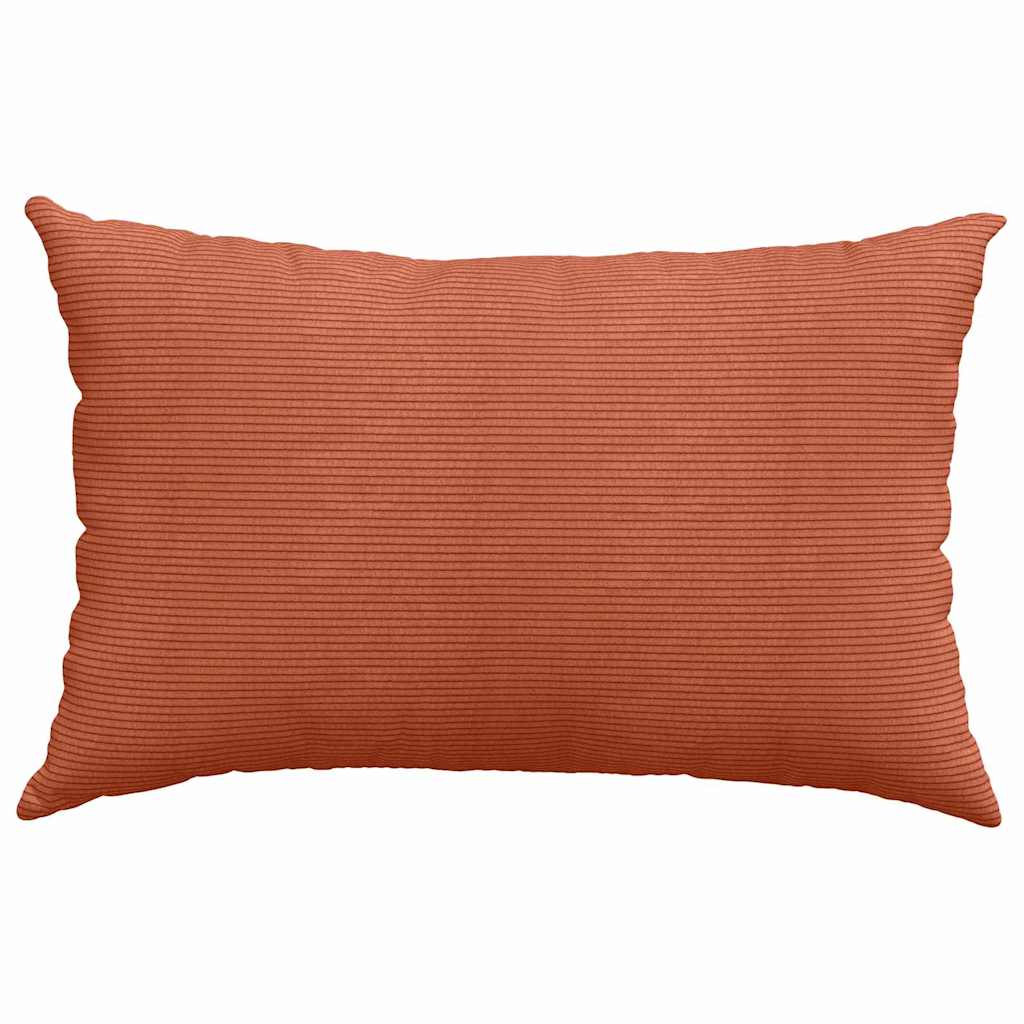Kanapé párnák 2 pcs Piros Narancs 60 x 40 cm Bársonyos szövet