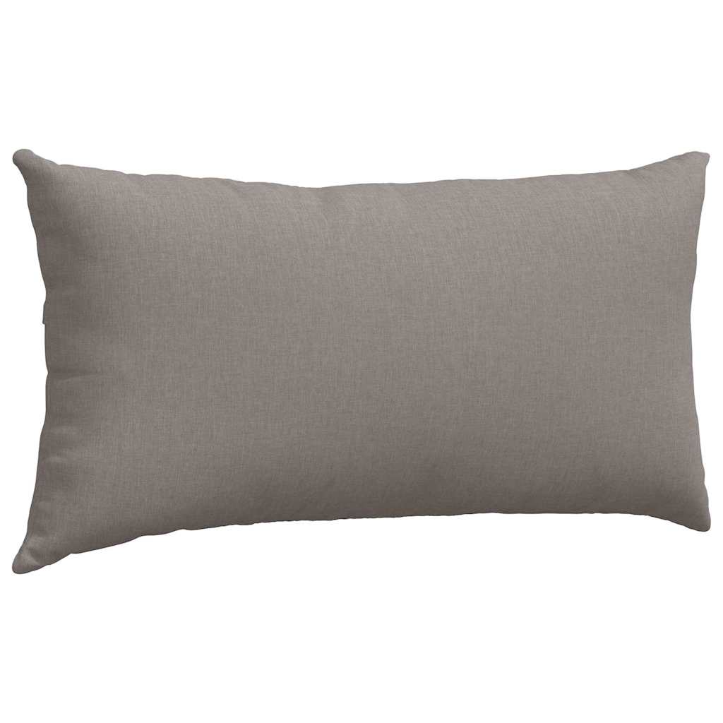 Kanapé párnák 2 pcs Tópszínű 80 x 40 cm szövet