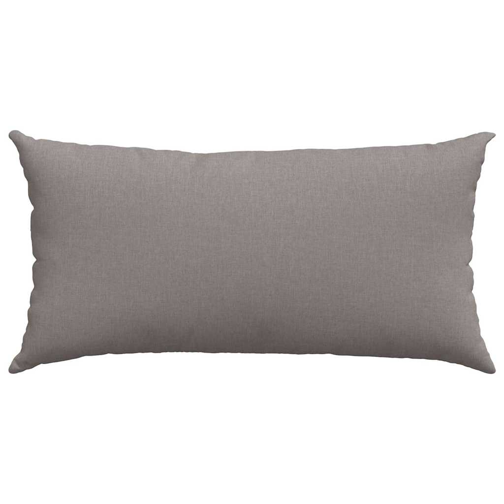 Kanapé párnák 2 pcs Tópszínű 80 x 40 cm szövet