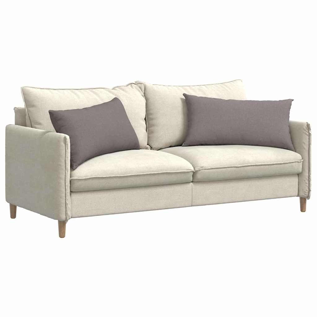 Kanapé párnák 2 pcs Tópszínű 80 x 40 cm szövet