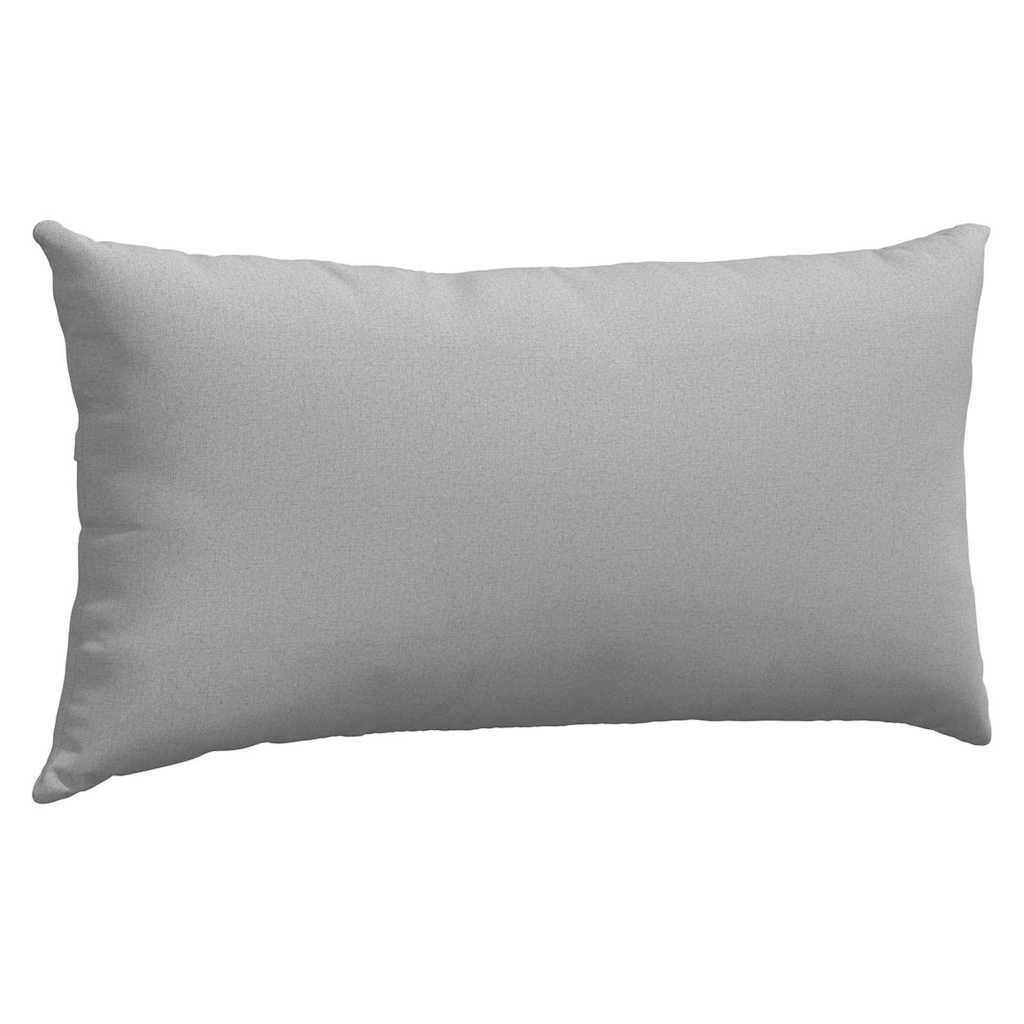 Kanapé párnák 2 pcs Felhőszürke 80 x 40 cm szövet