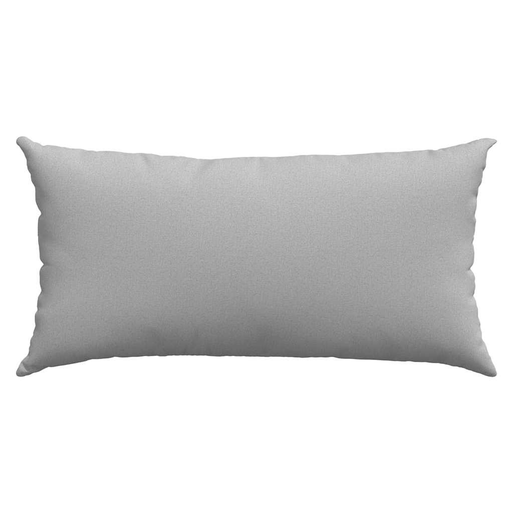 Kanapé párnák 2 pcs Felhőszürke 80 x 40 cm szövet