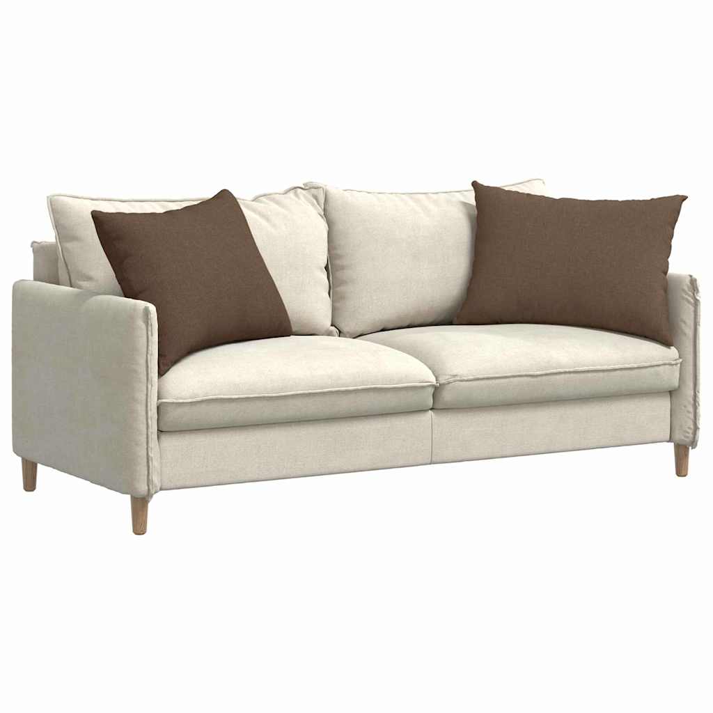 Kanapé párnák 2 pcs Barna 70 x 50 cm szövet