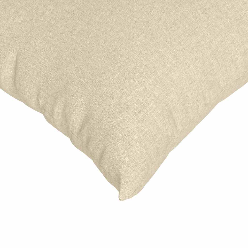 Kanapé párnák 2 pcs Krém 70 x 50 cm szövet