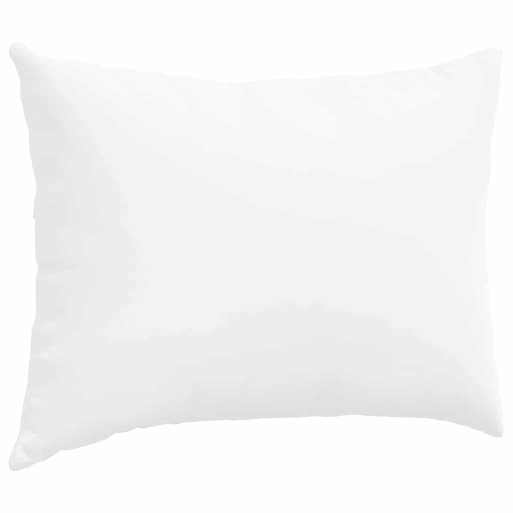 Kanapé párnák 2 pcs Fehér 70 x 50 cm szövet