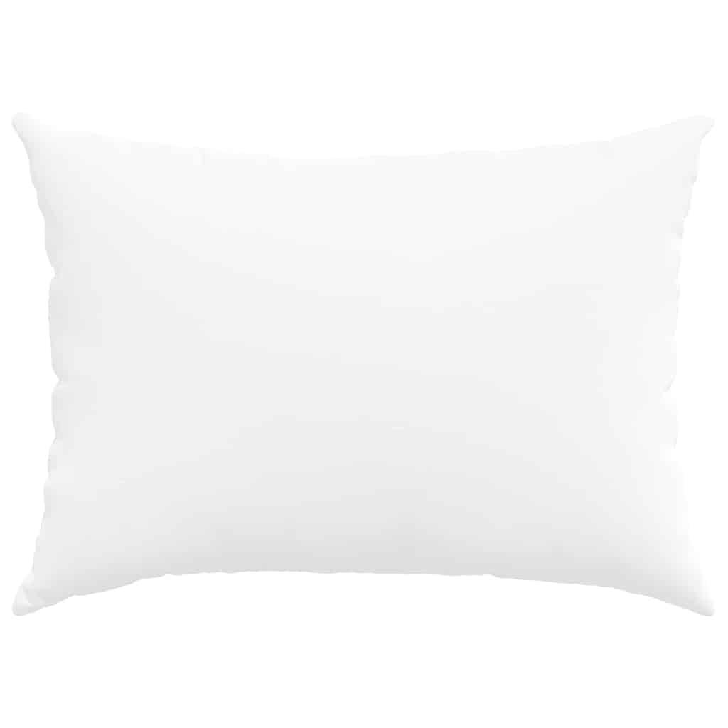 Kanapé párnák 2 pcs Fehér 70 x 50 cm szövet