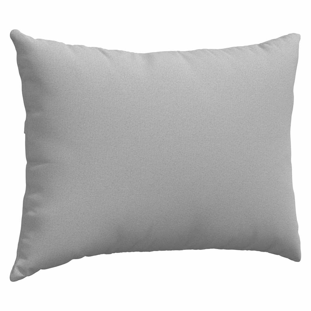 Kanapé párnák 2 pcs Felhőszürke 70 x 50 cm szövet