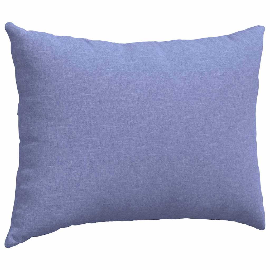 Kanapé párnák 2 pcs Farmerkék 70 x 50 cm szövet