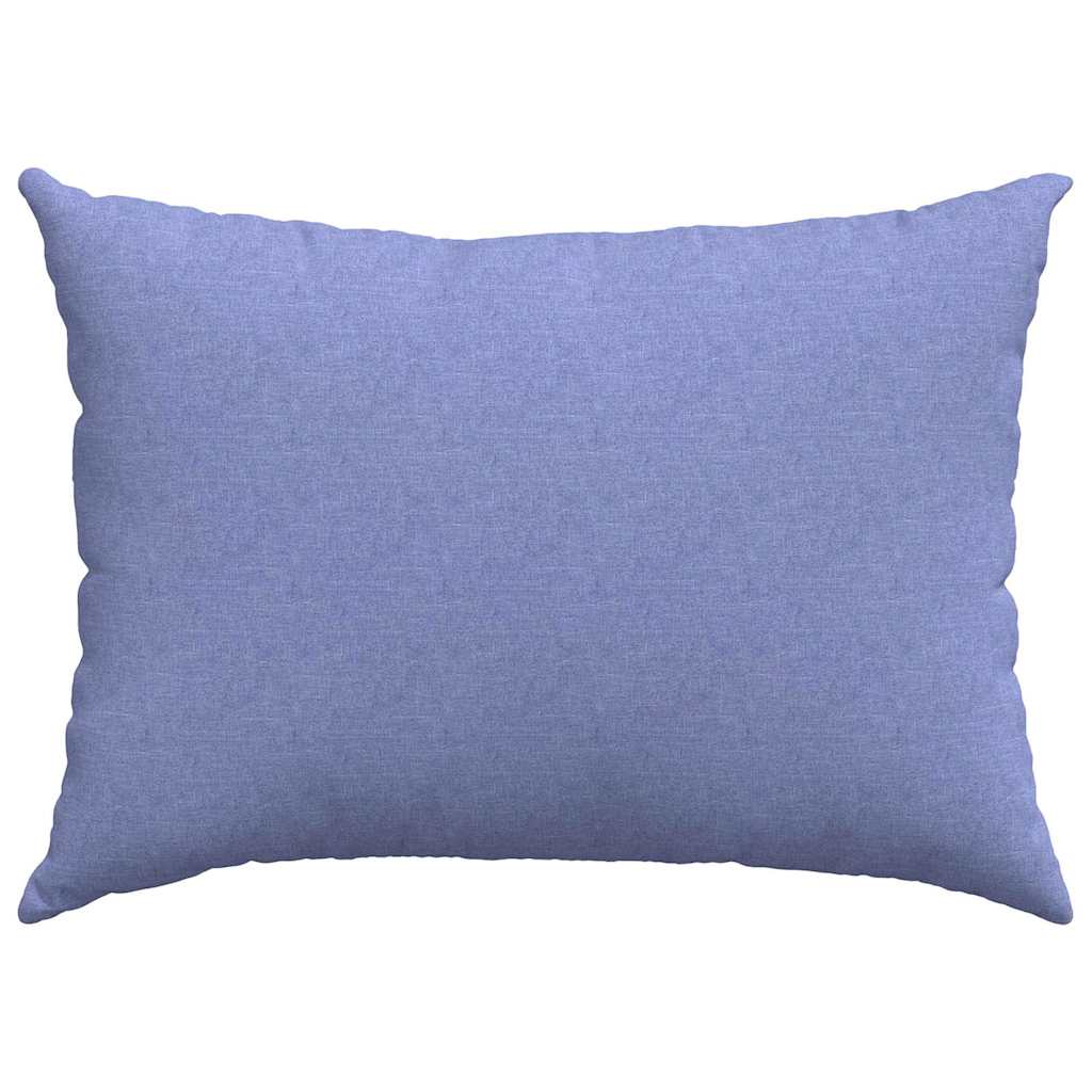 Kanapé párnák 2 pcs Farmerkék 70 x 50 cm szövet