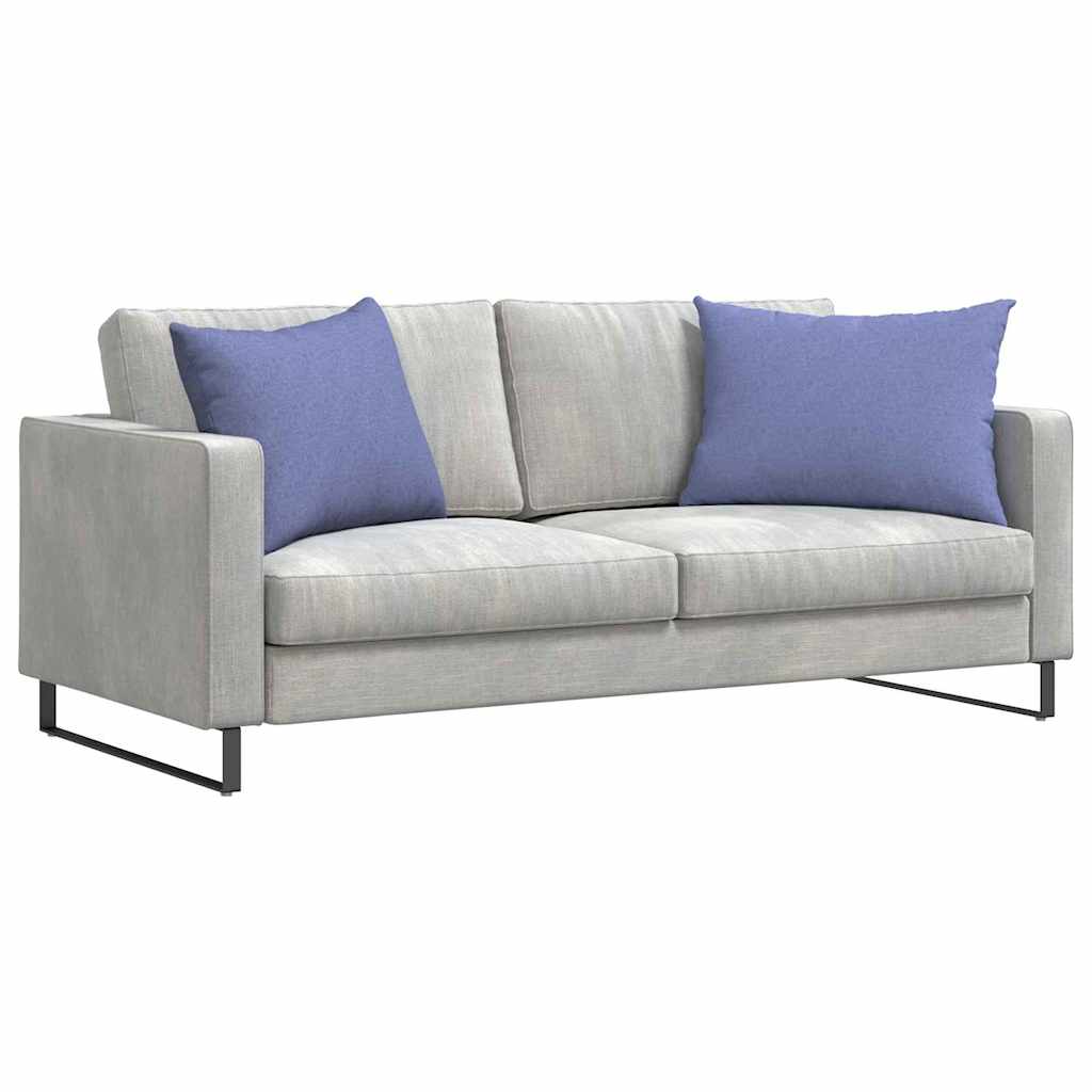 Kanapé párnák 2 pcs Farmerkék 70 x 50 cm szövet