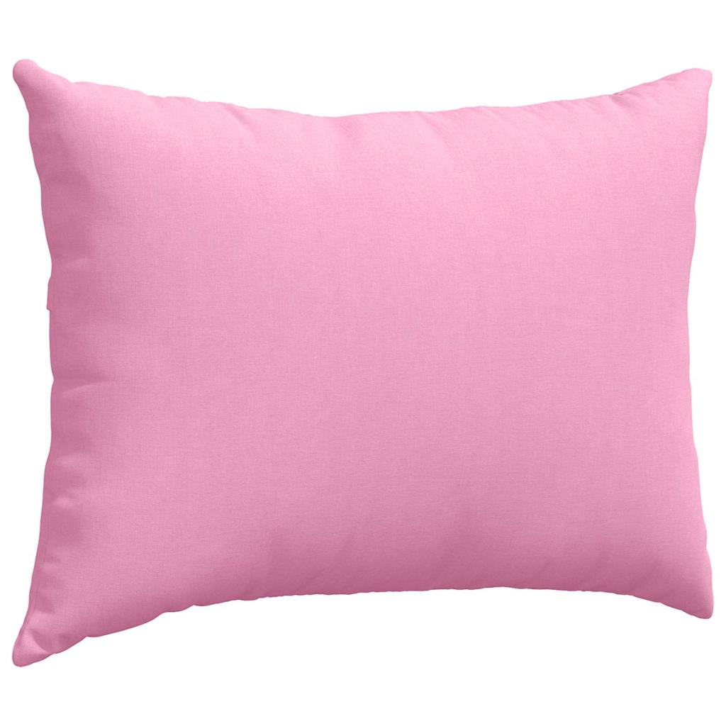 Kanapé párnák 2 pcs Rózsaszín 70 x 50 cm szövet