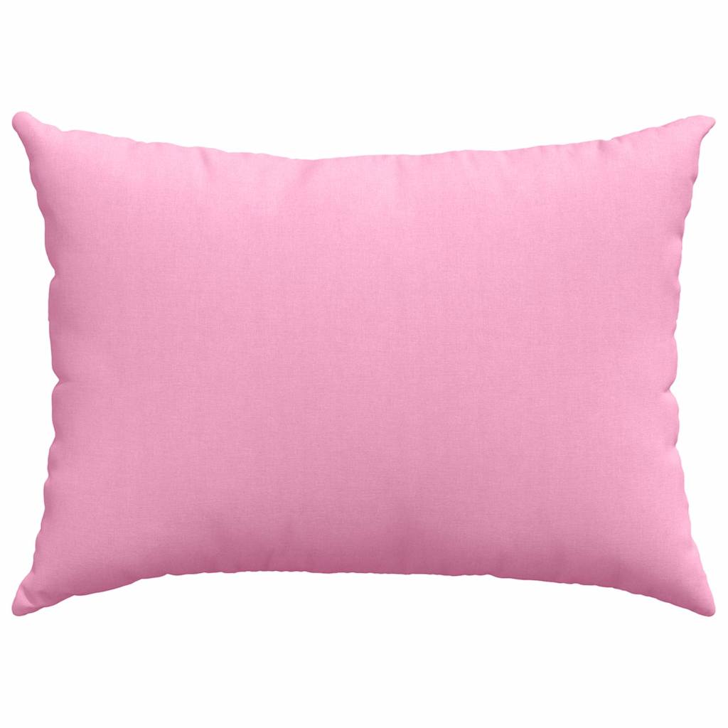 Kanapé párnák 2 pcs Rózsaszín 70 x 50 cm szövet
