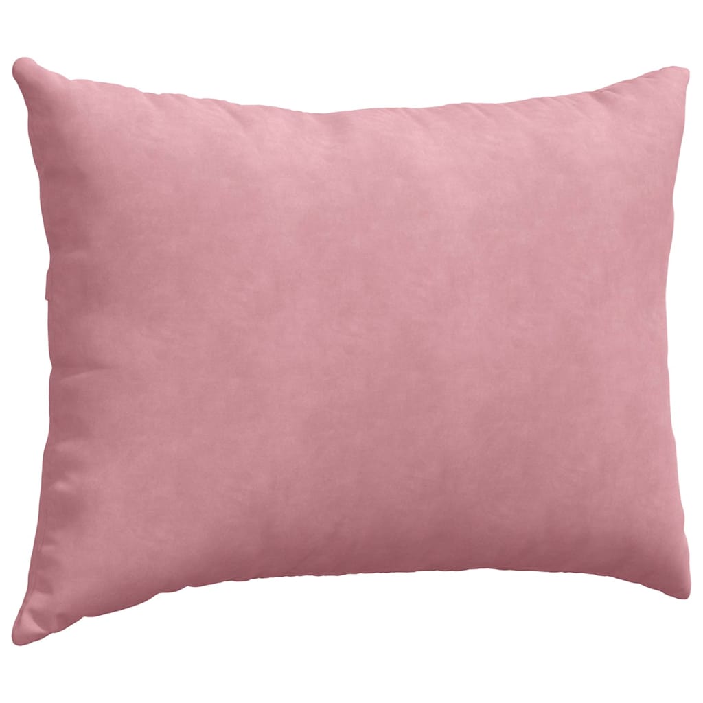 Kanapé párnák 2 pcs Rózsaszín 70 x 50 cm Bársonyos szövet
