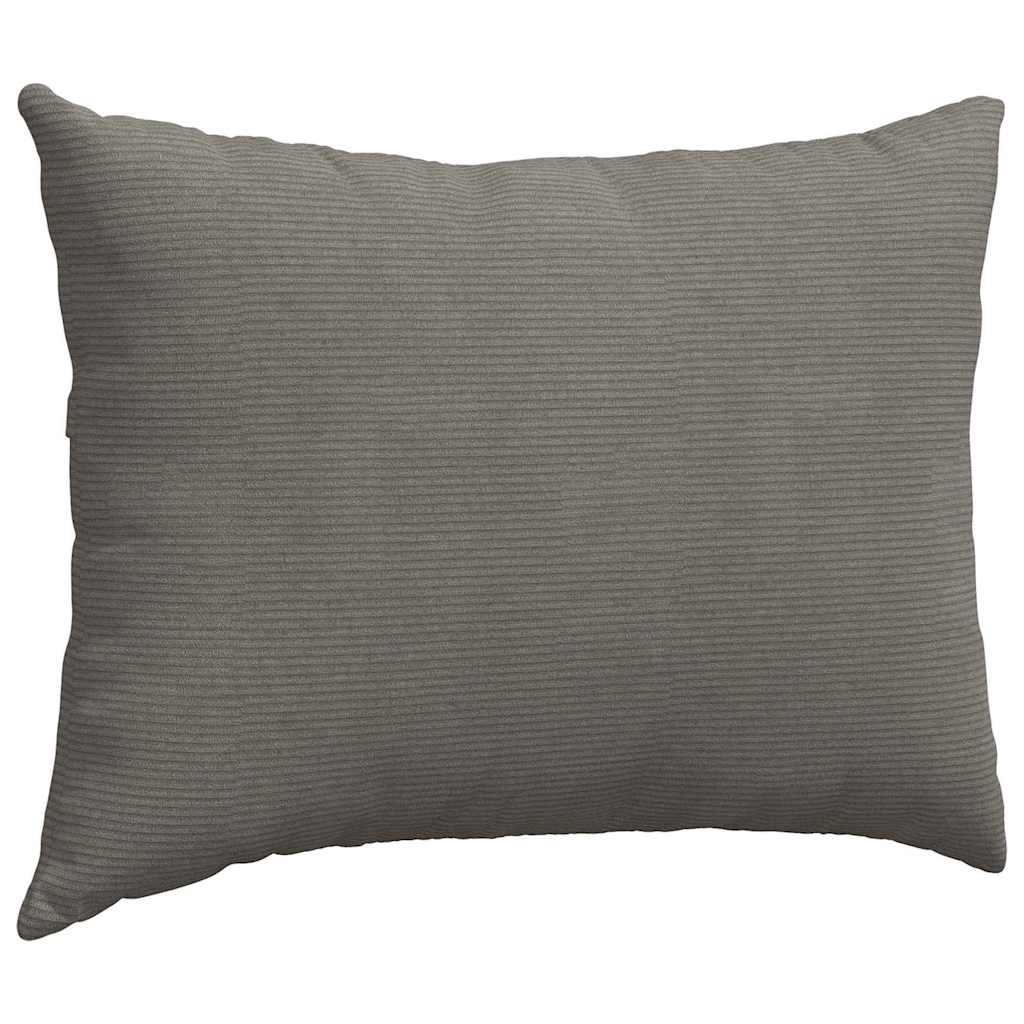 Kanapé párnák 2 pcs Világosszürke 70 x 50 cm Bársonyos szövet