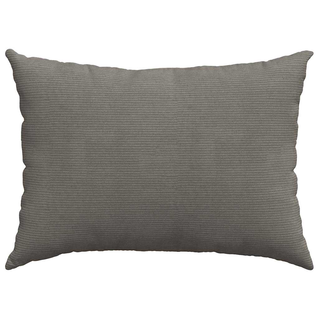 Kanapé párnák 2 pcs Világosszürke 70 x 50 cm Bársonyos szövet