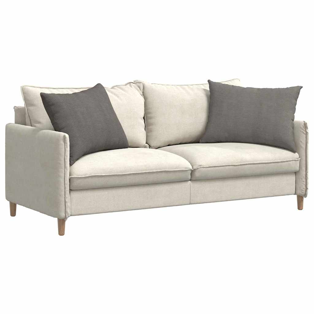 Kanapé párnák 2 pcs Világosszürke 70 x 50 cm Bársonyos szövet
