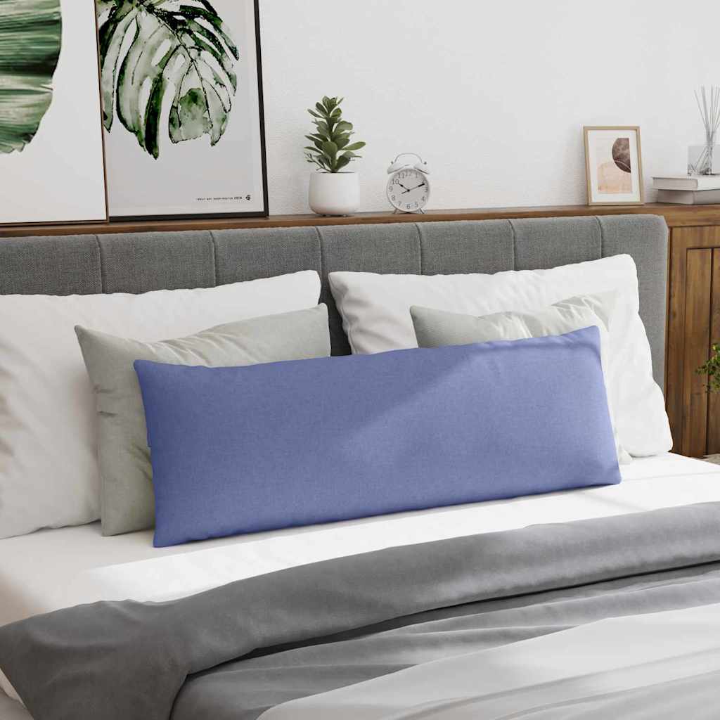 Kanapé párnák 2 pcs Farmerkék 120 x 40 cm szövet