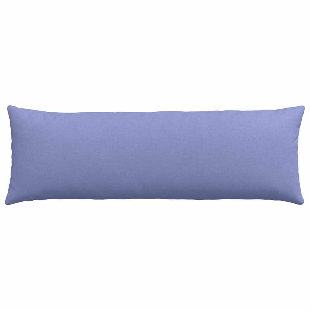 Kanapé párnák 2 pcs Farmerkék 120 x 40 cm szövet