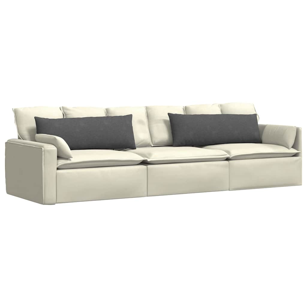 Kanapé párnák 2 pcs Sötétszürke 120 x 40 cm Bársonyos szövet