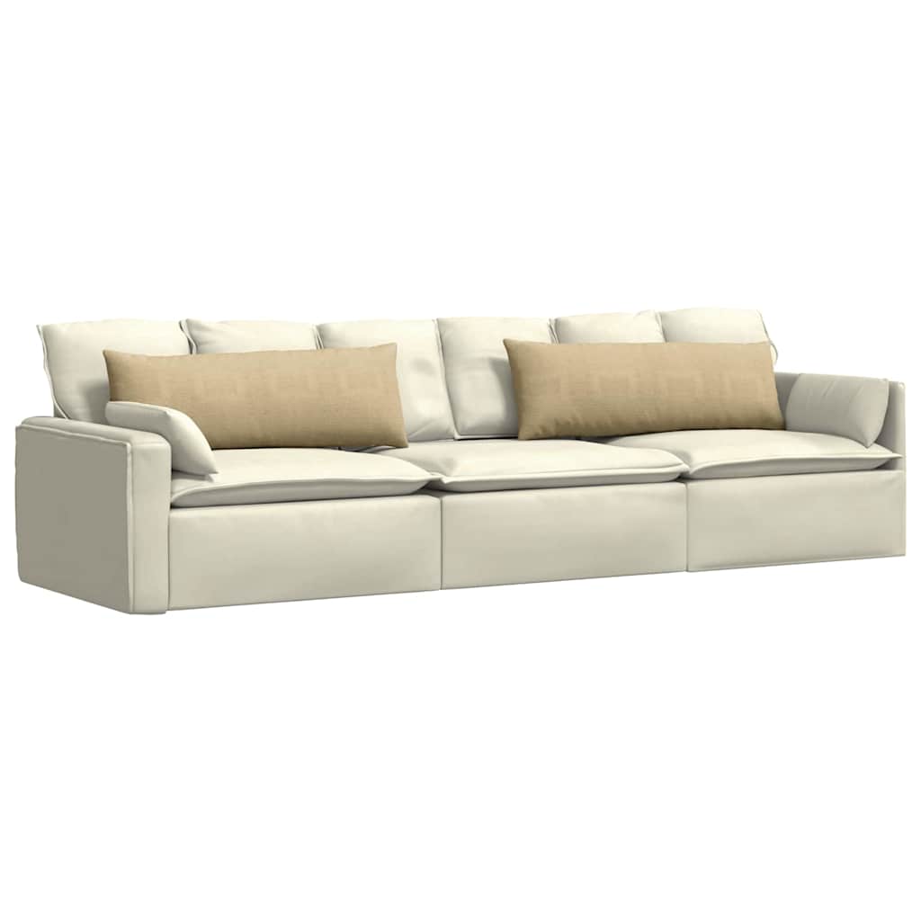 Kanapé párnák 2 pcs Szürke zöld 120 x 40 cm Bársonyos szövet