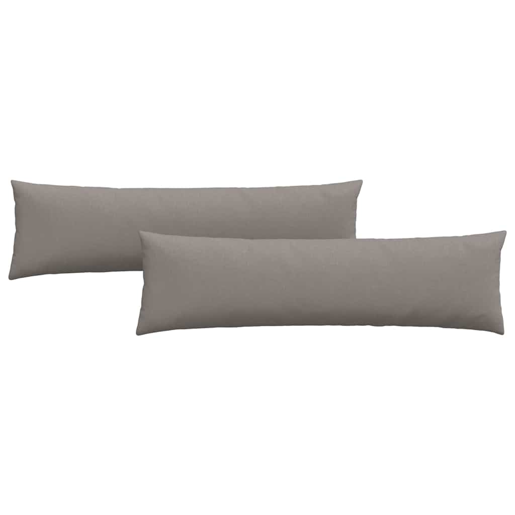 Kanapé párnák 2 pcs Tópszínű 145 x 40 cm szövet