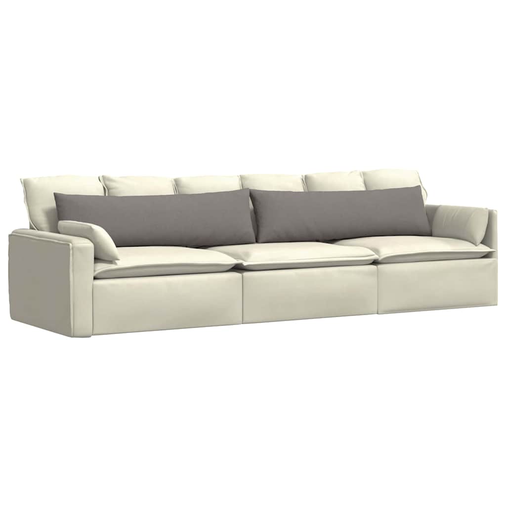 Kanapé párnák 2 pcs Tópszínű 145 x 40 cm szövet