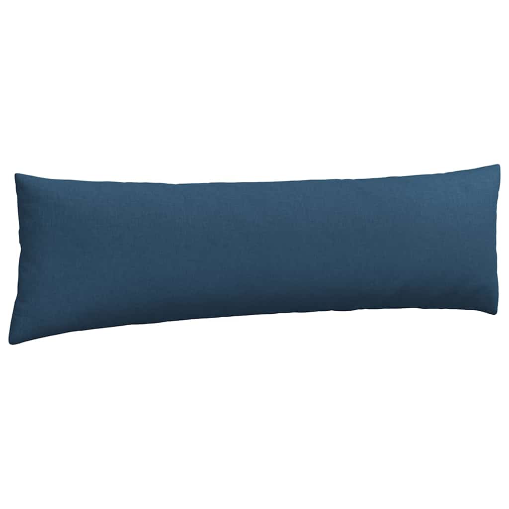 Kanapé párnák 2 pcs Kék 145 x 40 cm szövet