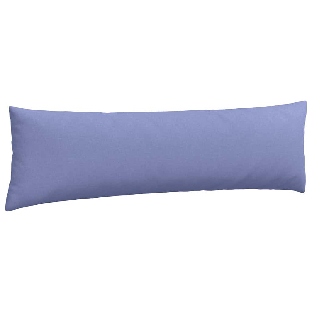 Kanapé párnák 2 pcs Farmerkék 145 x 40 cm szövet