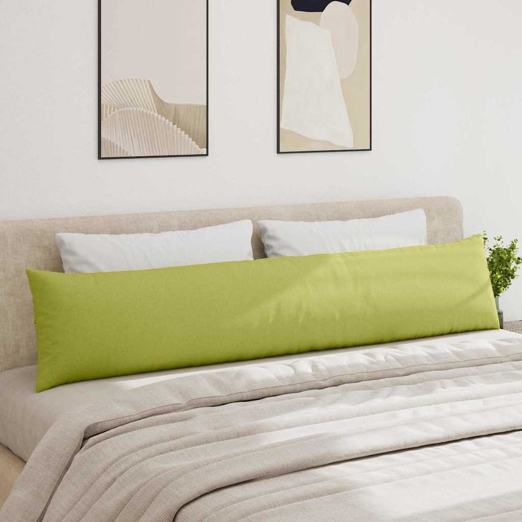 Kanapé párnák 2 pcs Világos zöld 200 x 40 cm szövet