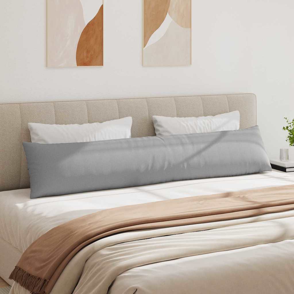 Kanapé párnák 2 pcs Felhőszürke 200 x 40 cm szövet