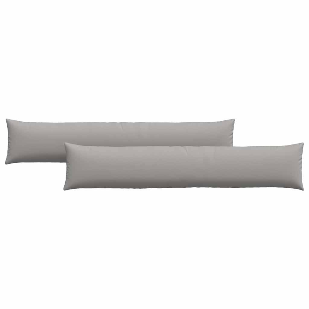 Kanapé párnák 2 pcs Felhőszürke 200 x 40 cm szövet